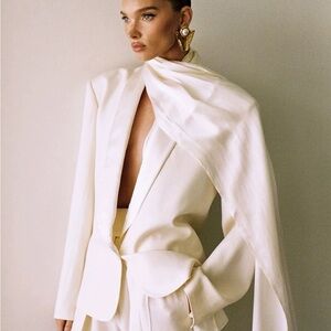 Helsa The Tux Blazer in Wool NWOT